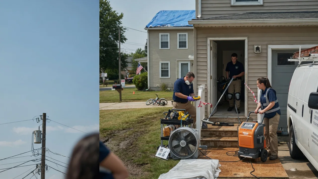 Water Damage Repair in Mitchellville, IA near me